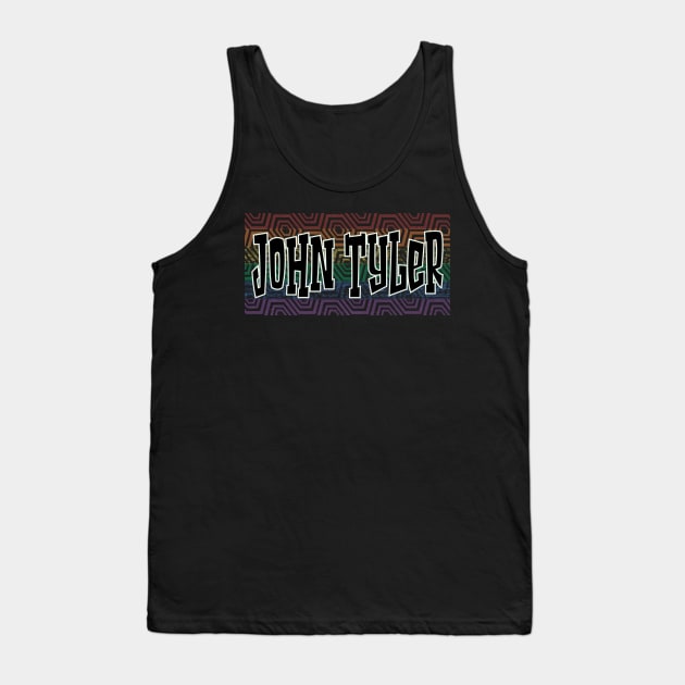 LGBTQ PRIDE USA TYLER Tank Top by Zodiac BeMac